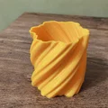 Ống Cắm Bút Abstract Wave | Hộp Đựng Đồ Để Bàn Xoắn Ốc - Thumbnail 5