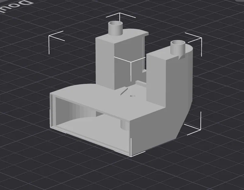 Béc dẫn khí (Air nozzle) cho Anycubic Kobra S1 Max - Image 2