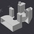 Béc dẫn khí (Air nozzle) cho Anycubic Kobra S1 Max - Thumbnail 3