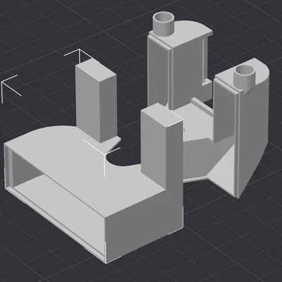 Béc dẫn khí (Air nozzle) cho Anycubic Kobra S1 Max