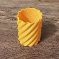 Ống Đựng Bút Xoắn Ốc - Hộp Để Đồ Để Bàn Thiết Kế Gợn Sóng - Thumbnail 1