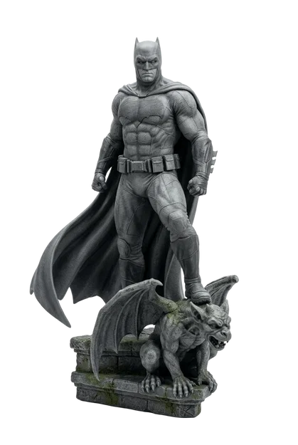 Tượng Absolute Batman – Kỵ sĩ bóng đêm trên bệ Gargoyle - Image 1