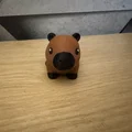 Mô hình 3D Capybara béo tròn đáng yêu trang trí bàn làm việc - Thumbnail 3