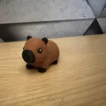 Mô hình 3D Capybara béo tròn đáng yêu trang trí bàn làm việc - Thumbnail 4