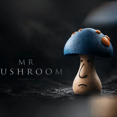 Mr Mushroom - Mô hình thu nhỏ từ Hollow Knight