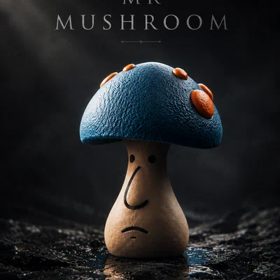 Mr Mushroom - Mô hình thu nhỏ từ Hollow Knight