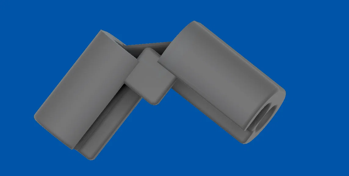 Khớp nối góc giá đỡ túi đựng lá cây 3D - Phụ kiện sửa chữa vườn - Image 1