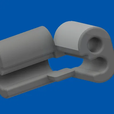 Khớp nối góc giá đỡ túi đựng lá cây 3D - Phụ kiện sửa chữa vườn