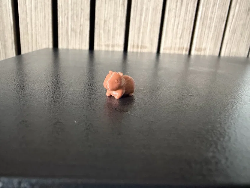 Mô hình 3D Capybara mini dễ thương để bàn - Image 2