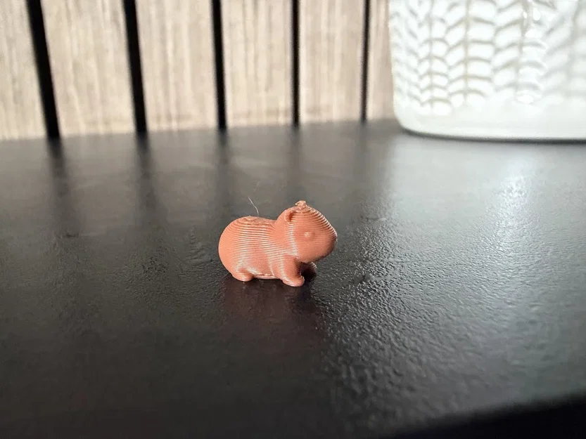 Mô hình 3D Capybara mini dễ thương để bàn - Image 3