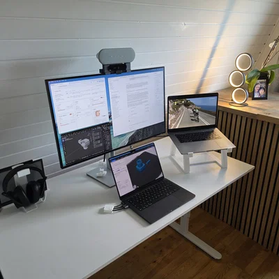 Nắp luồn dây điện để bàn — thiết kế ren in 3D, nắp cài hình nêm