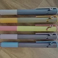 Bút Bi Bấm Cơ Học (Bolt-Action) với Grip Khía Răng Cưa (Tương thích ruột Parker G2) - Thumbnail 1