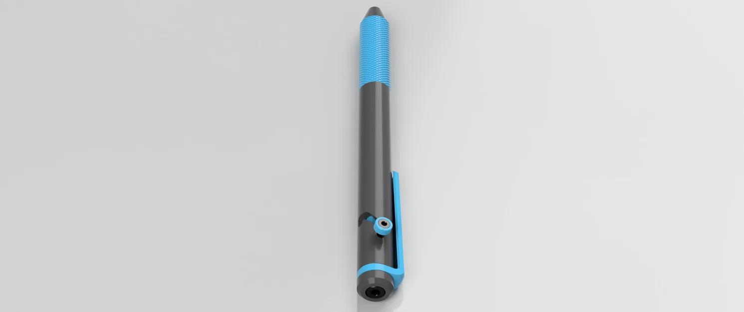 Bút Bi Bấm Cơ Học (Bolt-Action) với Grip Khía Răng Cưa (Tương thích ruột Parker G2) - Image 5