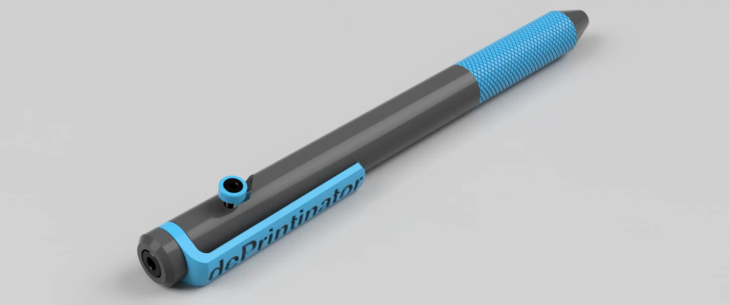 Bút Bi Bấm Cơ Học (Bolt-Action) với Grip Khía Răng Cưa (Tương thích ruột Parker G2) - Image 8
