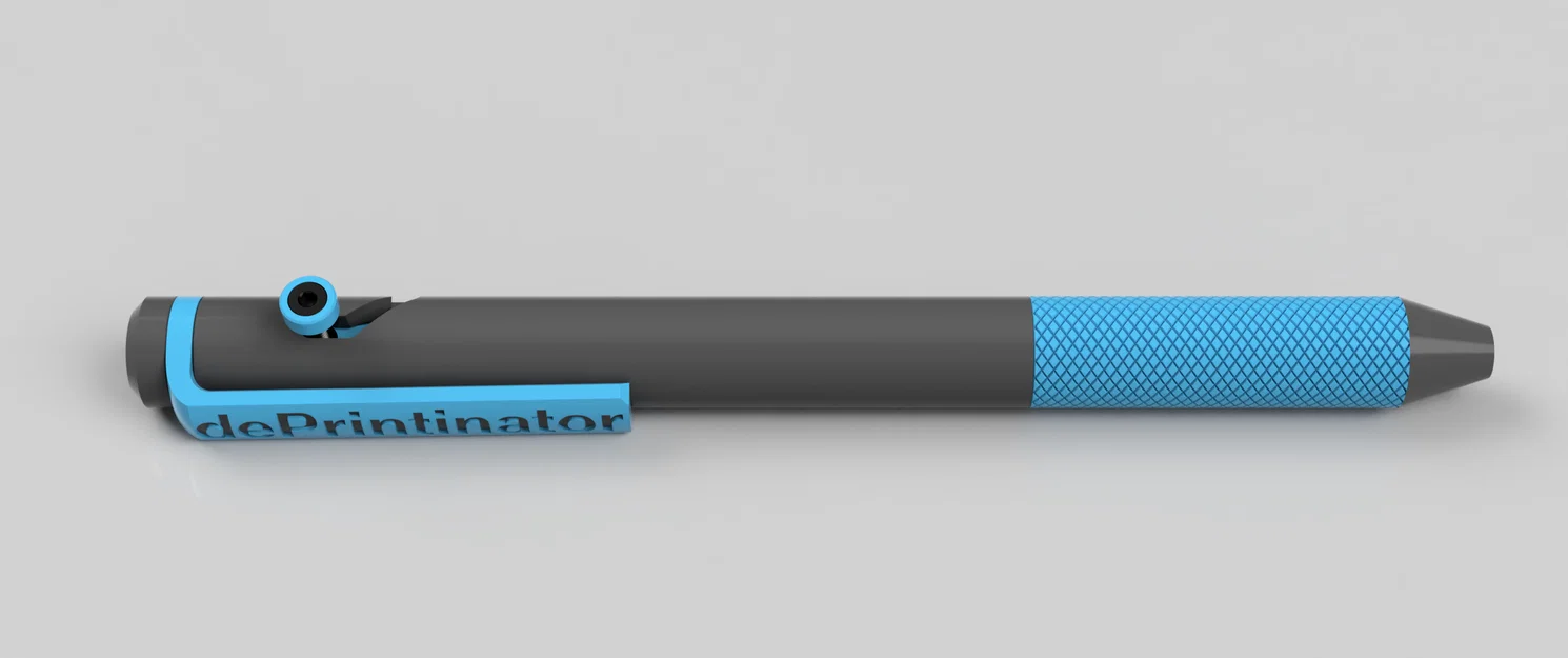 Bút Bi Bấm Cơ Học (Bolt-Action) với Grip Khía Răng Cưa (Tương thích ruột Parker G2) - Image 9