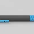Bút Bi Bấm Cơ Học (Bolt-Action) với Grip Khía Răng Cưa (Tương thích ruột Parker G2) - Thumbnail 9