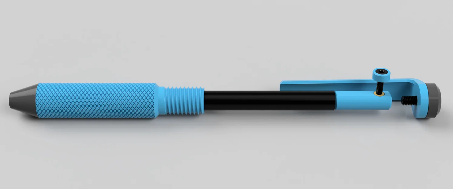 Bút Bi Bấm Cơ Học (Bolt-Action) với Grip Khía Răng Cưa (Tương thích ruột Parker G2) - Image 10