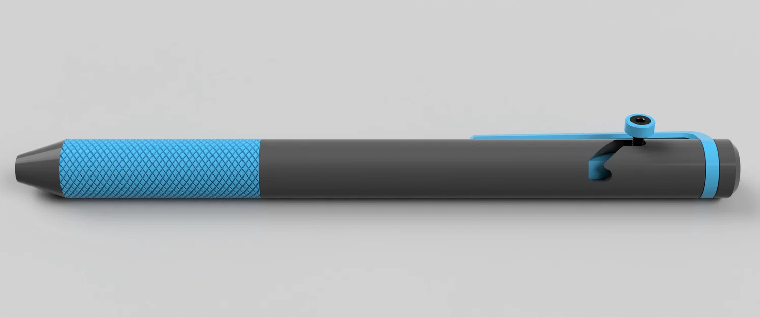Bút Bi Bấm Cơ Học (Bolt-Action) với Grip Khía Răng Cưa (Tương thích ruột Parker G2) - Image 12