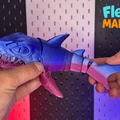 Flexi Megalodon - Mô hình cá mập tiền sử khớp nối (Print-in-Place) - Thumbnail 3