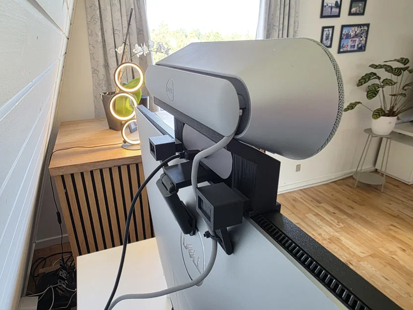 Giá treo loa Speakerphone — đặt soundbar phía trên webcam - Image 2