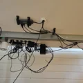 Giá kẹp USB Hub gắn dưới gầm bàn (in 2 cái) - Thumbnail 2