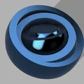 Mô hình Gyroscopic Fidget 3D - Đồ chơi giảm stress độc đáo - Thumbnail 2