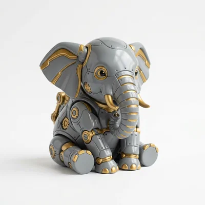 Bộ sưu tập RoboPets [Bởi Yamsaso Design] - Bé Voi Ollie