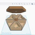 Hệ thống ngăn kéo lục giác Modular hexabox drawer v1 - Thumbnail 4