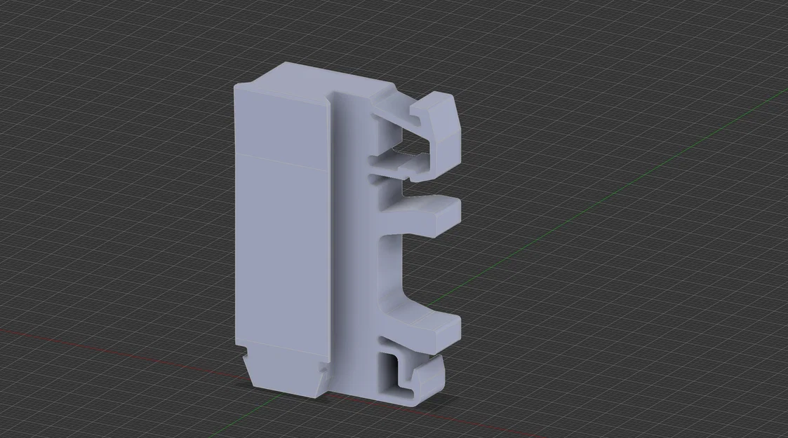 Ngàm gắn Raspberry Pi vào thanh Din Rail (Din Rail Clip) - Image 1