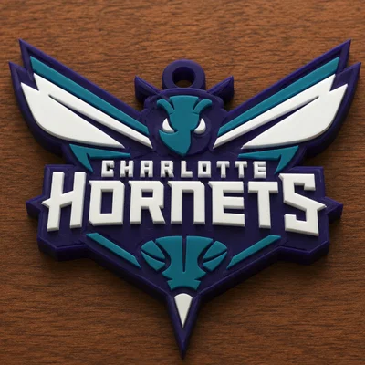 Mặt dây chuyền logo Charlotte Hornets cỡ lớn
