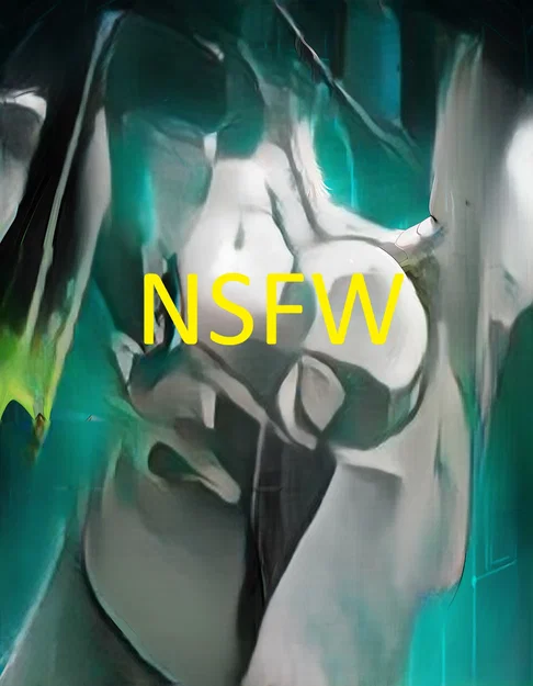 Mô hình 3D nhân vật nữ rồng trắng phong cách Cyberse độc đáo - Image 1