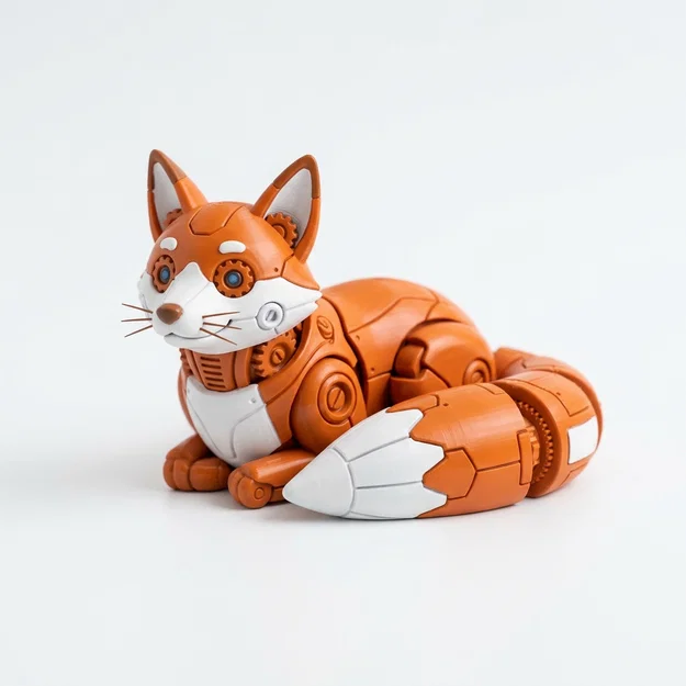 Dòng sản phẩm RoboPets [Thiết kế bởi Yamsaso] - Cáo Rusty (Rusty Fox) - Image 1
