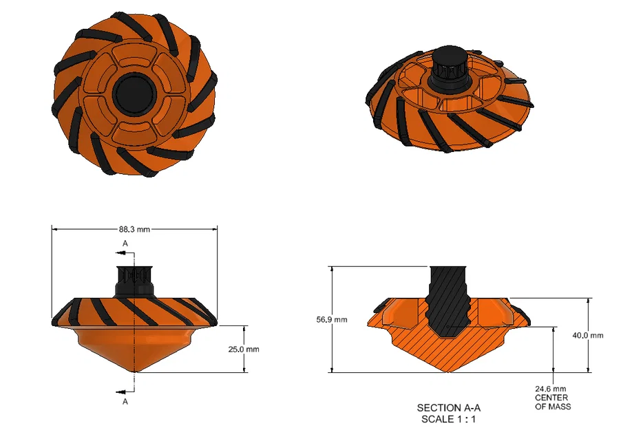 Tiger Spinner - Phiên bản Nâng cấp Chiến đấu V2 - Image 4