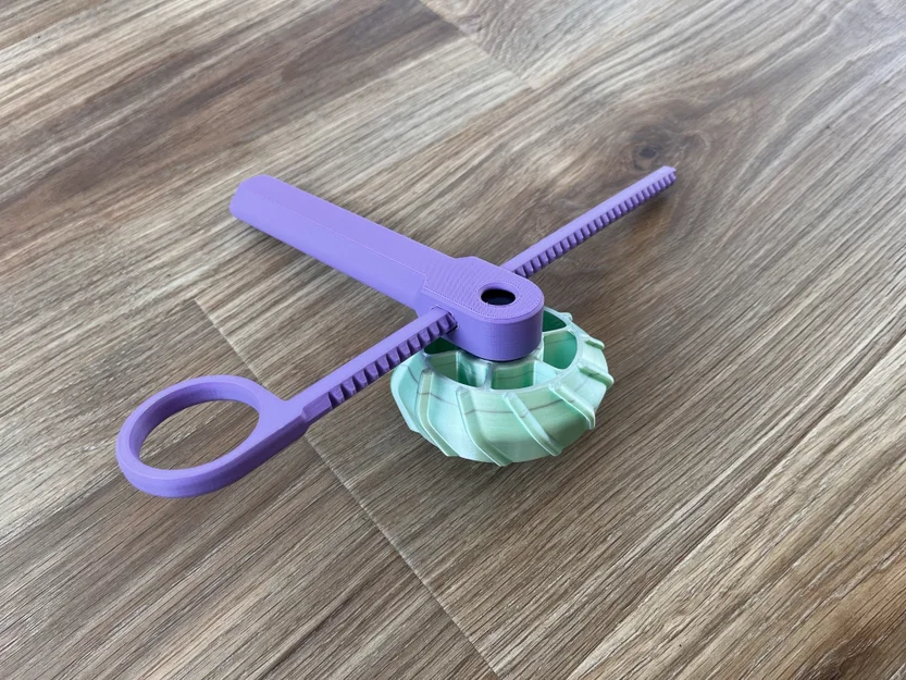 Tiger Stripe Spinner - Con quay chiến đấu họa tiết hổ - Image 1
