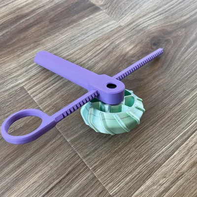 Tiger Stripe Spinner - Con quay chiến đấu họa tiết hổ