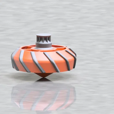 Tiger Stripe Spinner - Con quay chiến đấu họa tiết hổ