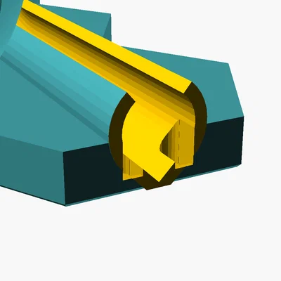 Vòng lặp xoắn ốc cho đường ray bi GraviTrax (3 ô, rãnh không cần hỗ trợ)