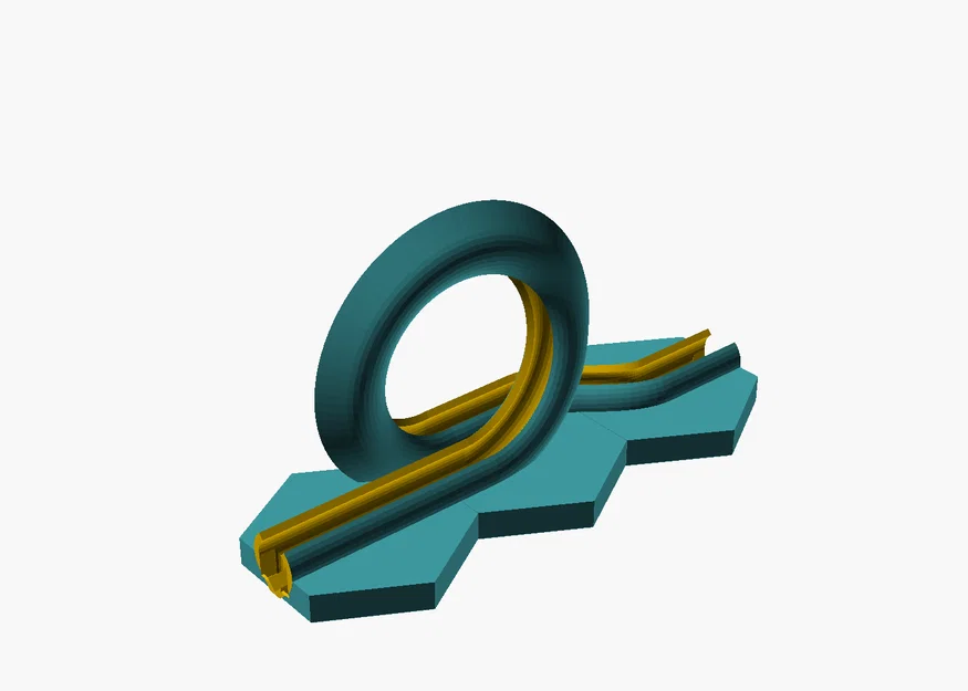 Vòng lặp xoắn ốc cho đường ray bi GraviTrax (3 ô, rãnh không cần hỗ trợ) - Image 6