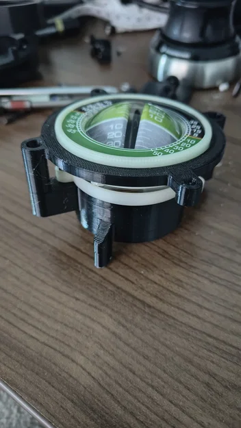 Pajero Inclinometer Retrofit - Độ Đồng Hồ Đo Nghiêng Cổ Điển - Image 6