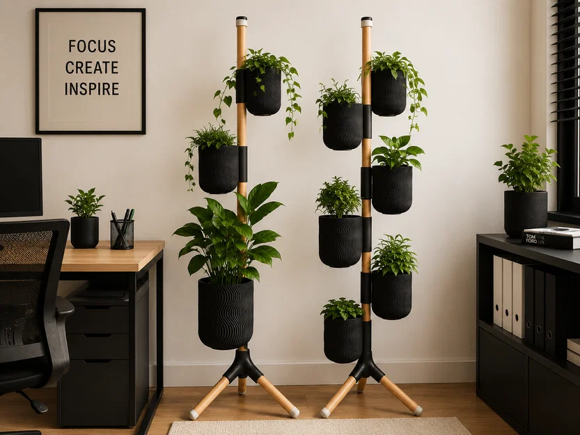 Chậu trồng cây treo tường dạng module (Modular Vertical Planter) - Image 3
