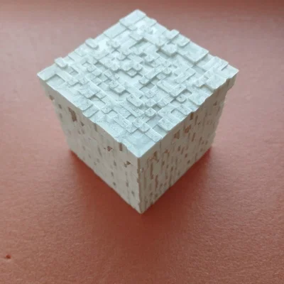 Mô hình Grass Block Minecraft in 3D trang trí độc đáo