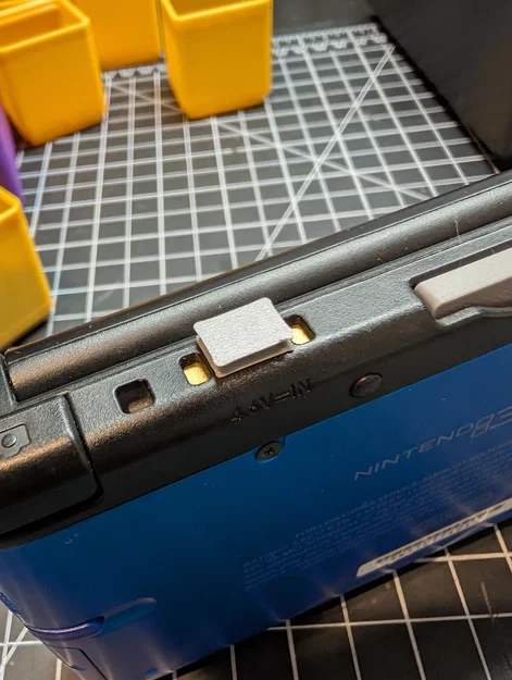 Nắp đậy cổng sạc 3D cho Nintendo DS - Bảo vệ chống bụi tối ưu - Image 3