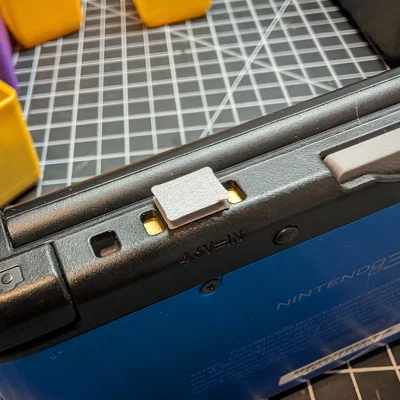 Nắp đậy cổng sạc 3D cho Nintendo DS - Bảo vệ chống bụi tối ưu