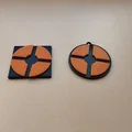 Mô hình logo Team Fortress 2 in 3D (Bản để bàn & Móc khóa) - Thumbnail 1