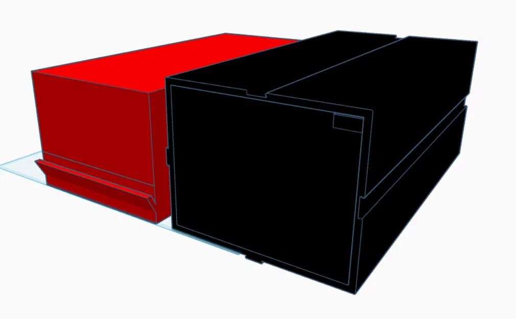 Mẫu ngăn kéo nhựa 3D (Drawers) nhỏ gọn đa năng cho bàn làm việc - Image 1