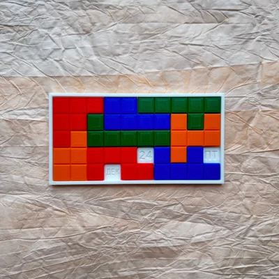 Bộ Lịch Vạn Niên Dạng Mảnh Ghép Puzzle Calendar Độc Đáo