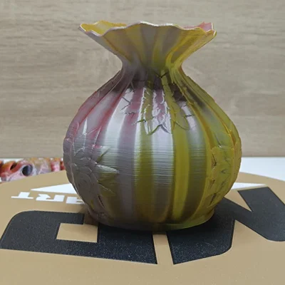 Mẫu in 3D bình hoa Floral Vase trang trí nội thất sang trọng