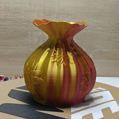 Mẫu in 3D bình hoa Floral Vase trang trí nội thất sang trọng