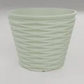 Chậu cây tham số & Đĩa lót - 9 kiểu dáng, thoát nước thông minh (OpenSCAD) - Thumbnail 7