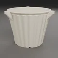 Chậu cây tham số & Đĩa lót - 9 kiểu dáng, thoát nước thông minh (OpenSCAD) - Thumbnail 10